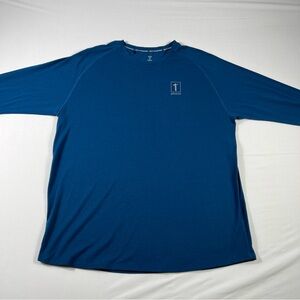 1st Phorm Crew Neck Pullover Sweatshirt Mens XL Blue Fleece Long Sleeve